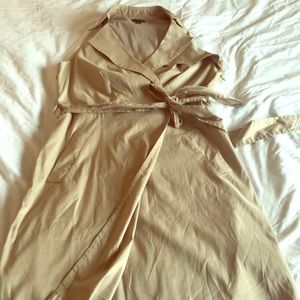 Ann Taylor Trench Coat Dress